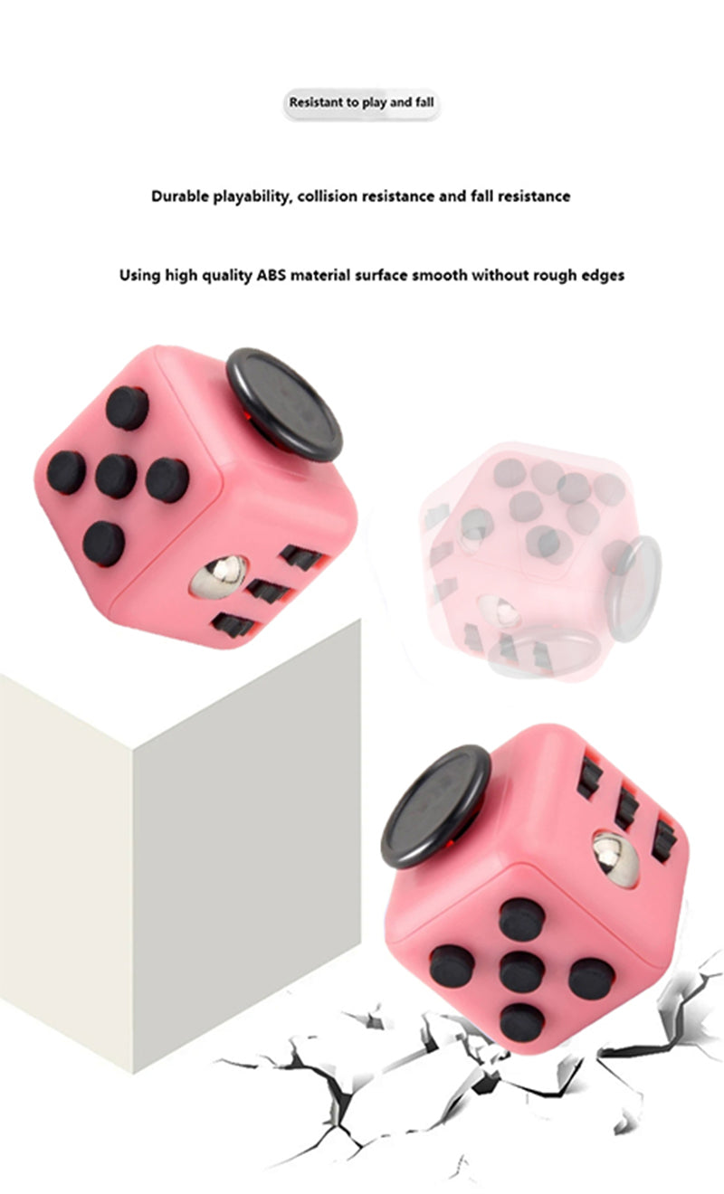 Antistress Children Relief Toys cube Decompression Dice Autism Adhd Toy Kids Anxiety Relieve Adult Fingertip games Button Gift