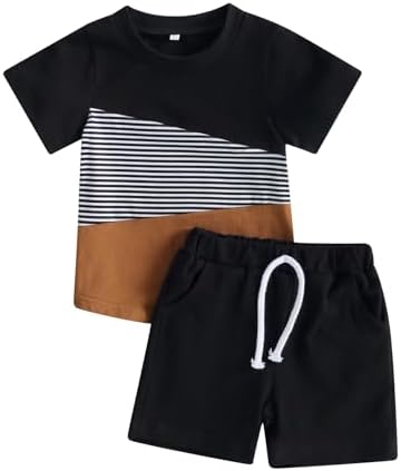 Perfect for summer Casual T-Shirts Shorts Set for Boys