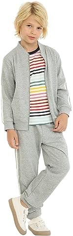 LittleSpring Little Boys Girls Tracksuit Set