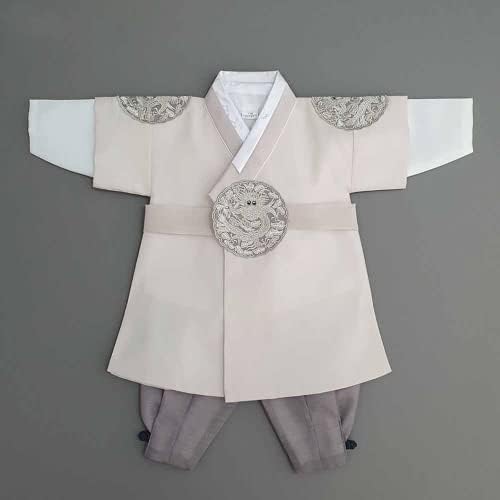 100 Days Korean Traditional Baby Boy Hanbok - Modern Timeless