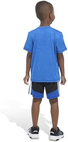 Boys Adventure Adidas Melange 3-Stripe Set
