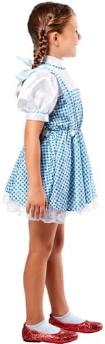 Sequined Blue Gingham Dorothy Costume