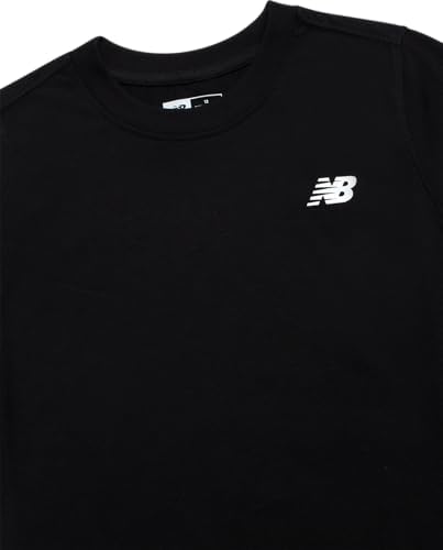 New Balance Boys Short Set - Casual T-Shirt Fleece Shorts