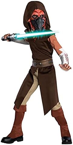 Rubies Star Wars Clone Wars Childs Deluxe Plo Koon Costume Set Medium