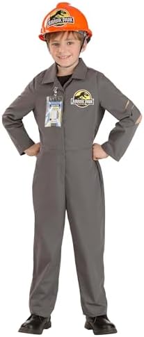 Jurassic Park Employee Costume for Kids Dinosaur Adventure