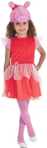 Peppa Pig Glitter Halloween Costume - 3-4T