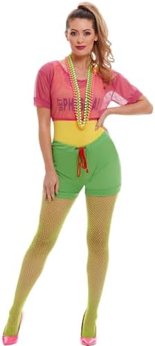 Lets Get Physical Costume for Girls Smiffys - Fun and FAppending