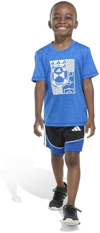 Boys Adventure Adidas Melange 3-Stripe Set