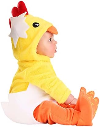 Adorable infant hatching chicken costume - ultimate comfort egg-ceptional detailing