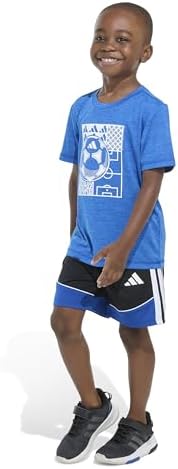 Boys Adventure Adidas Melange 3-Stripe Set