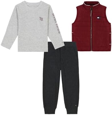 Tommy Hilfiger Boys Puff Vest Jogger Set