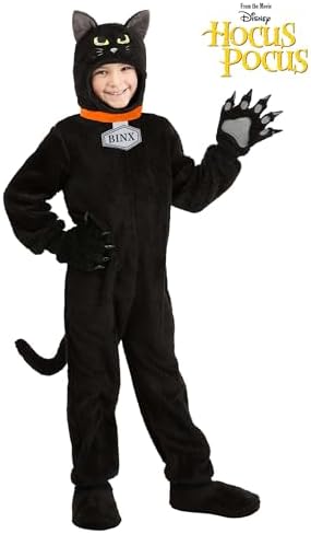 Thackery Binx Costume Halloween Kids Magic Cats Dress-Up