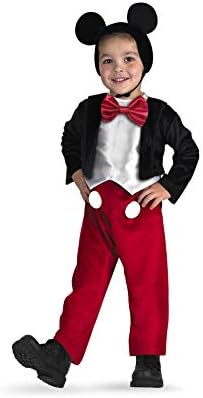 Perfect Disney Mickey Mouse Deluxe Costume for Kids XS 3T-4T