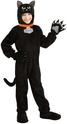 Thackery Binx Costume Halloween Kids Magic Cats Dress-Up