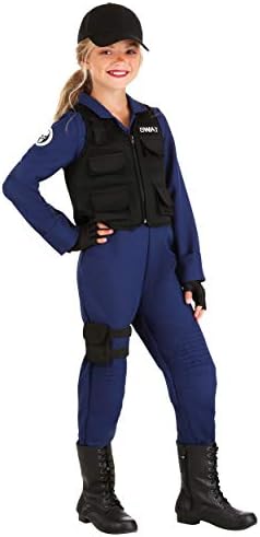 SWAT Team Girl Costume Elite Quality Halloween Party Must-Have