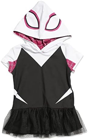 Marvel Avengers Spider-Man Spider-Gwen Captain America Girls Cosplay Toddler Kids Set