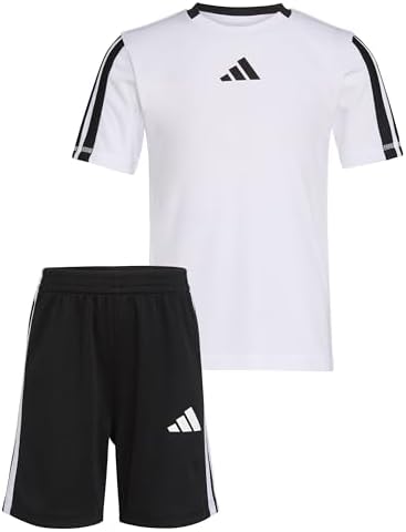Adidas Boys 3-Stripe Soccer Team Set