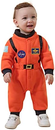 Astronaut Costume for Baby Boys Halloween Trick or Treating Jumpsuit