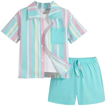 Comfortable 2-Piece Toddler Boys Striped Set