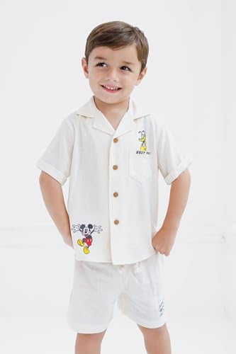 Disney Mickey Mouse Button Down Set