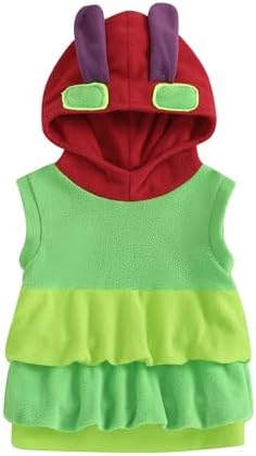 Perfect for Halloween Cute outings Easy Cozy Fleece Vest for Kids
