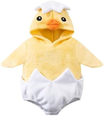 Adorable Halloween Chick Costume for Baby Girls and Boys