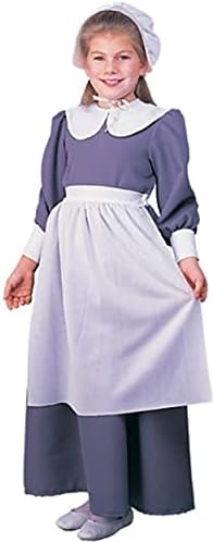 Rubies Childs Pilgrim Costume Dress for Medium Kids
