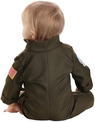 TFUN Infant Top Gun Flight Suit Halloween costume