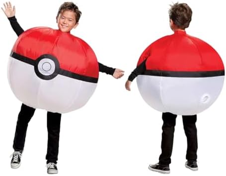 Disguise Unisex Child Inflatable Pikachu Costume with Fan Function