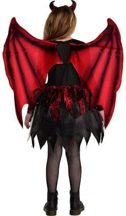 Amscan Womens Red Black Demonica Costume