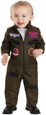 TFUN Infant Top Gun Flight Suit Halloween costume