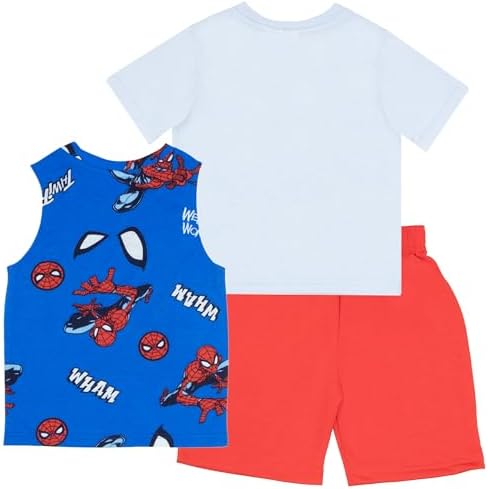Marvel Spider-Man and Avengers 3-Piece Clothing Set for Boys