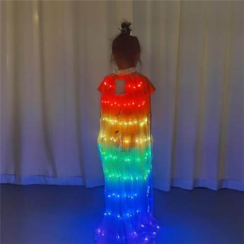 Kaskamo Girls LED Butterfly Wings Costume