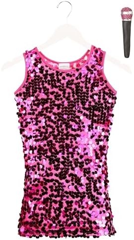 Girls Pink Pop Singer Costume - Child