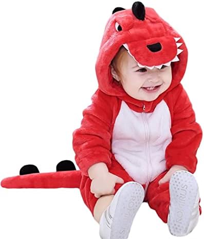 QIAONIUNIU Halloween Baby Dinosaur Romper 1-60 Months