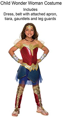 Wonder Woman Costume for Girls Justice League Premium Design