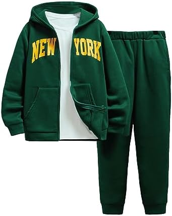 WDIRara Boys Letter City Print 2-Piece Set