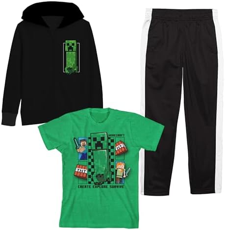Youth Minecraft 3-Piece Set