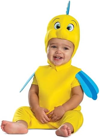Flounder Animated Costume Kids The Little Mermaid Toddler