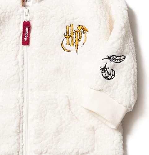 Harry Potter - Hedwig Owl Diaper Size Fleece Zip Up Costume