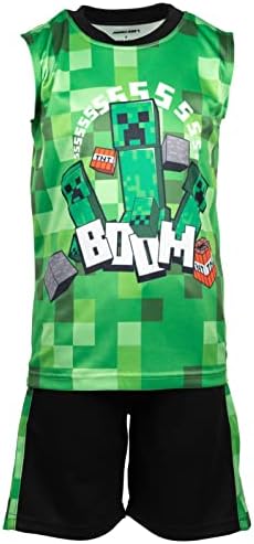 Minecraft Creeper 3-Piece Outfit Set
