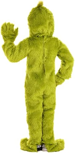 Fun Costumes Dr Seuss Grinch Toddler Open Face Costume includes headpiece gloves jumpsuit
