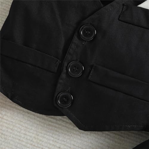Boys Gentlemans Dress Costume Set for Newborn to 6 Months