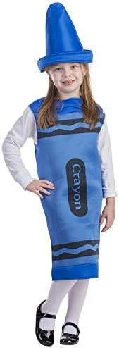 Dress Up America Blue Crayon Costume for Kids