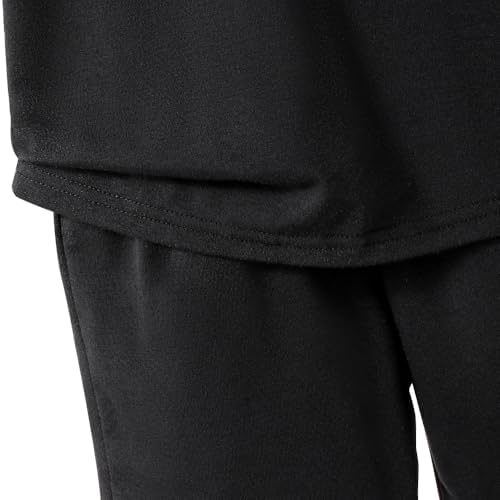 juniors boys t-shirt shorts set with letter graphic print