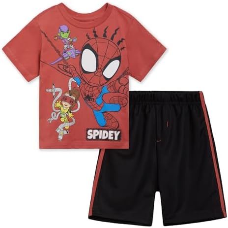 Marvel Spider-Man Tees Shorts Set