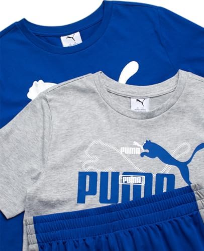 PUMA Boys Active Shorts Set 3-Piece Performance Collection for Boys S-L