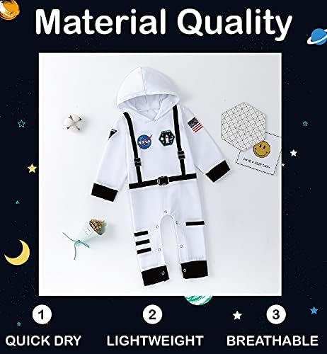Singcoco Astronaut Baby Costume Journey Exploration Happy Space theme for Kids