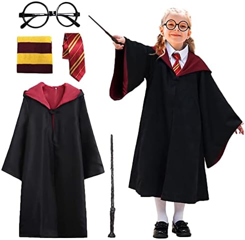 Wizard Costume Party Cosplay Set for Kids