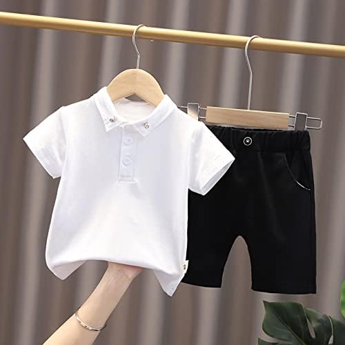 Fun Toddler Short Sleeve T-Shirt Set for Boys Girls
